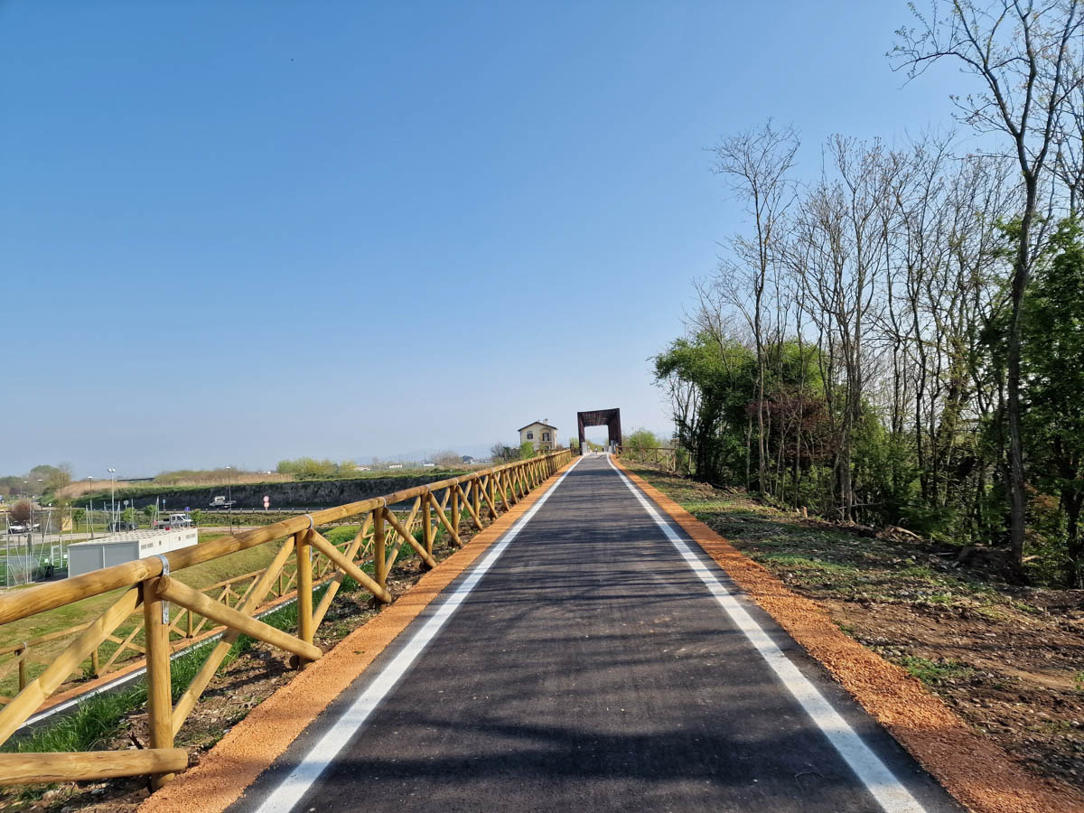 Ciclovia Treviso-Ostiglia - Consegna lavori Cologna Veneta