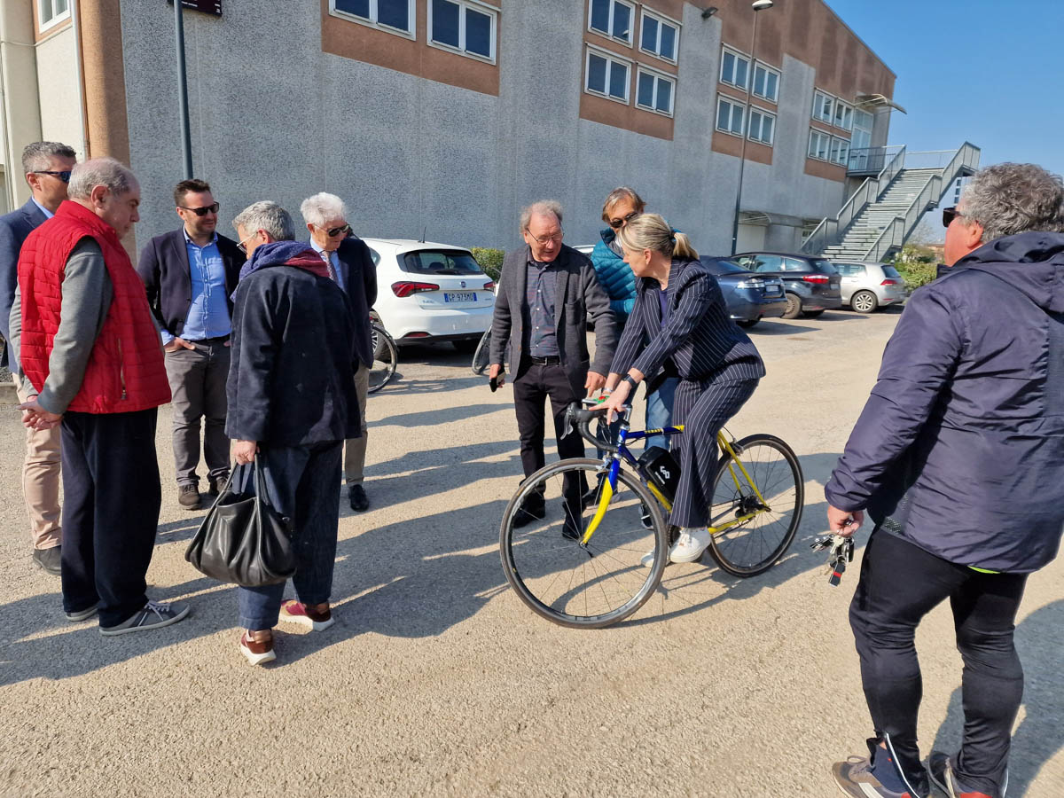 Ciclovia Treviso-Ostiglia - Consegna lavori Cologna Veneta