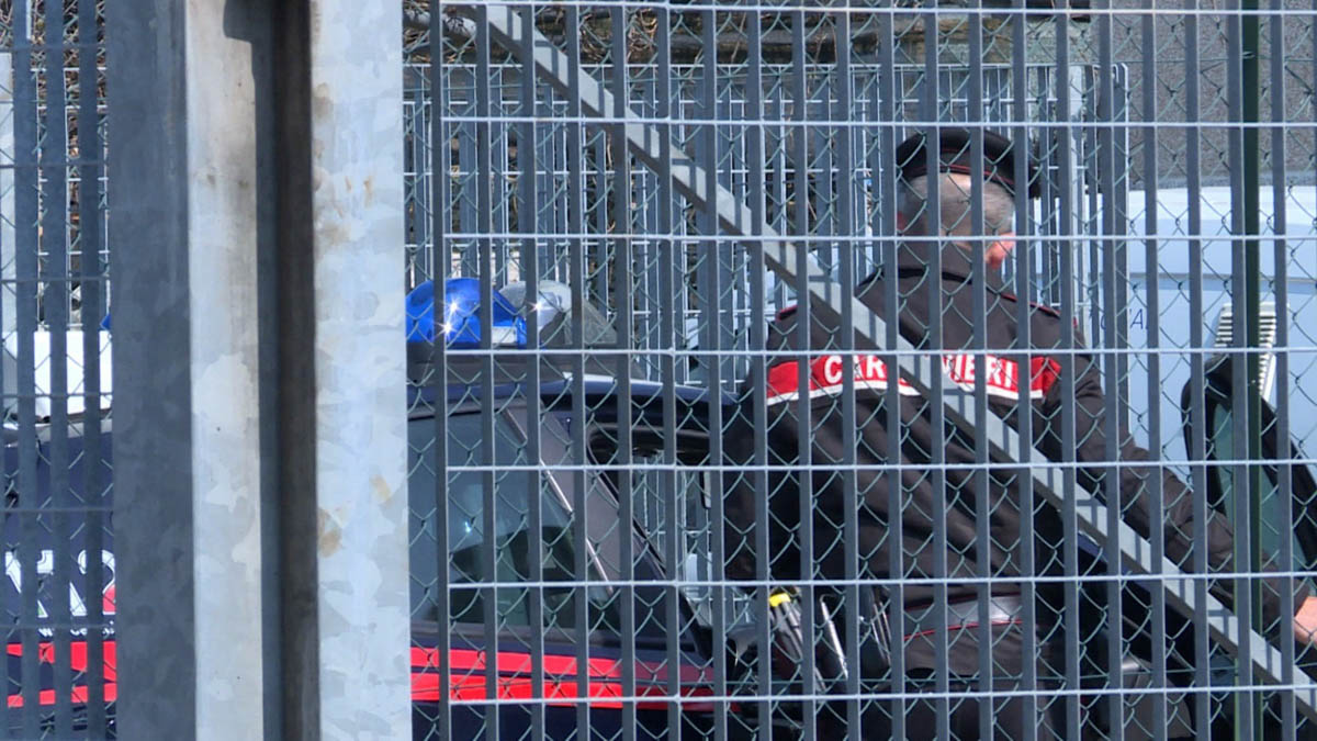 Incidente lavoro Sona - Carabinieri