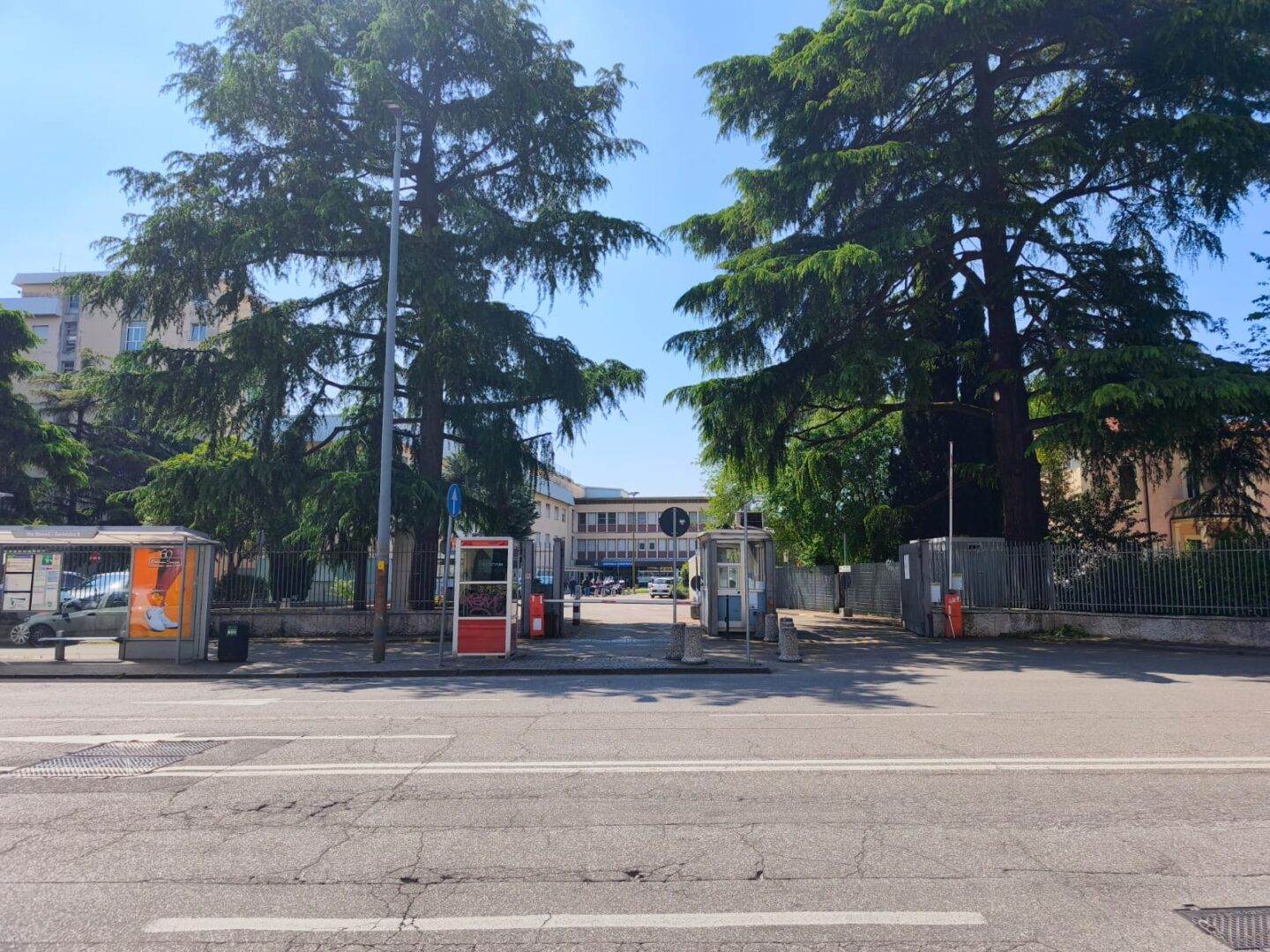 Ingresso da via Mameli Ospedale Borgo Trento