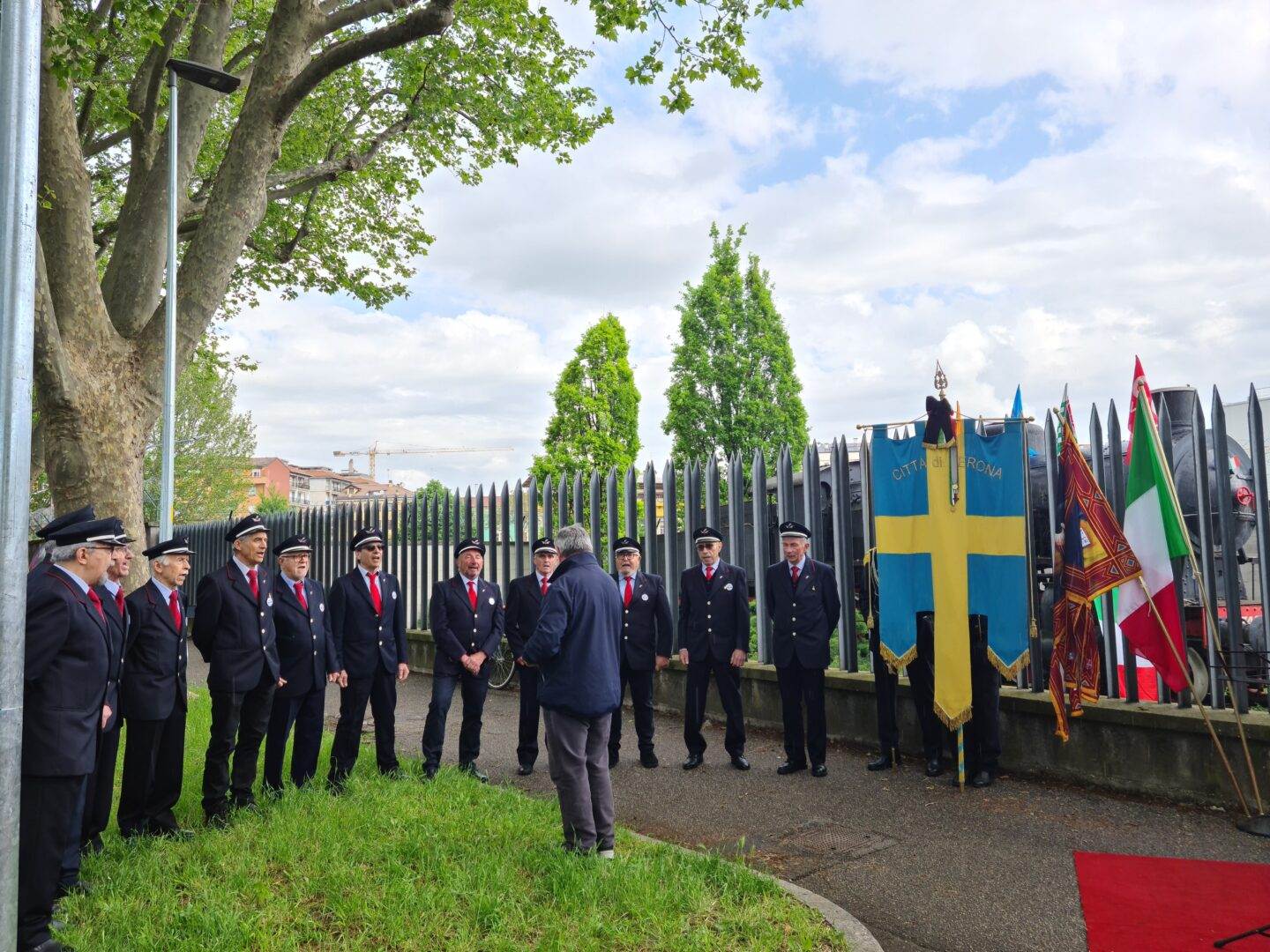 Porta Vescovo 25 aprile Monumento Officine Manutenzione Locomotive