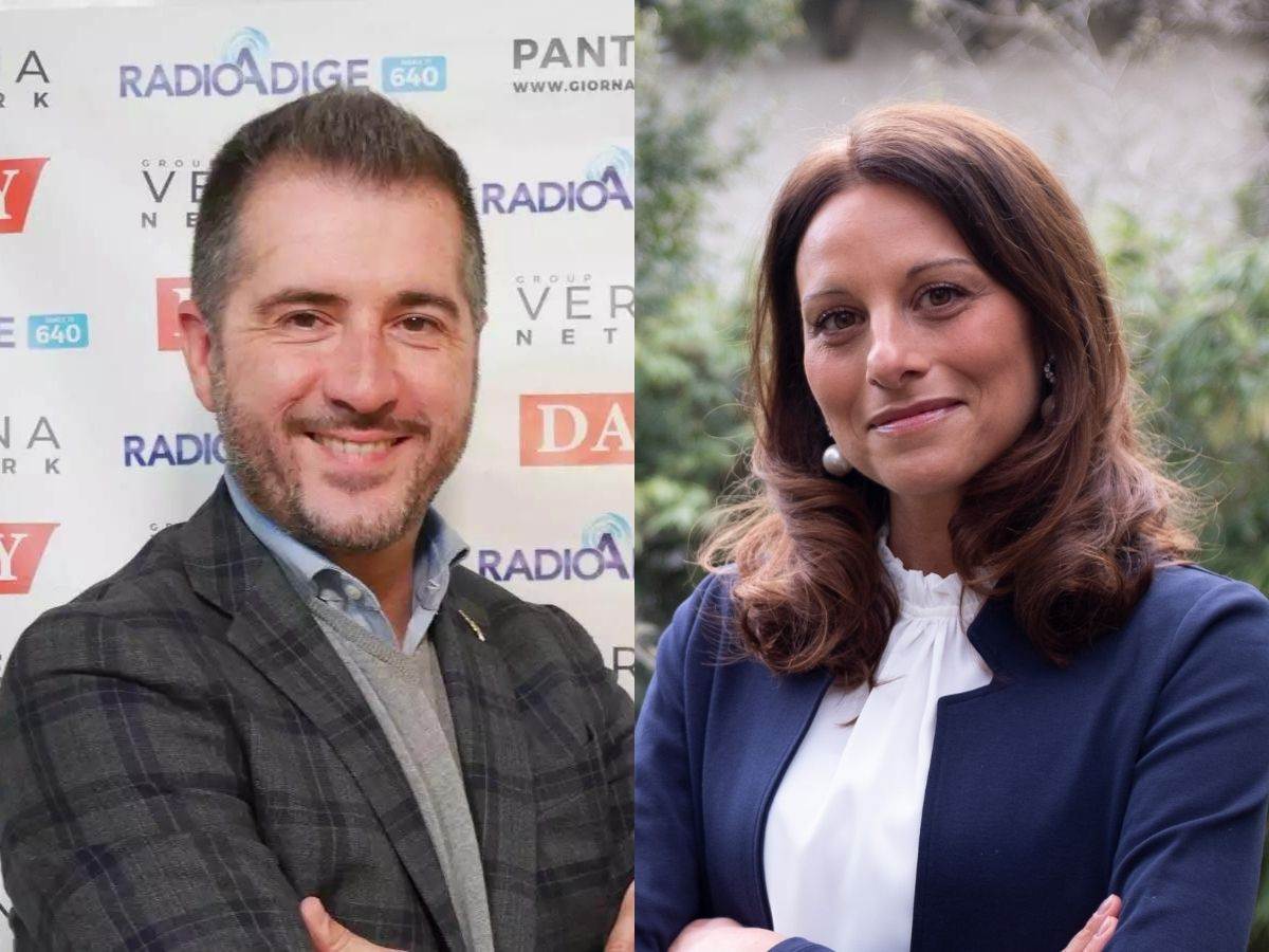 Paolo Borchia e Anna Bertaia