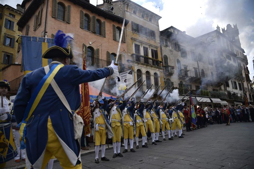 Manifestazione per la rievocazione delle Pasque Veronesi 2017