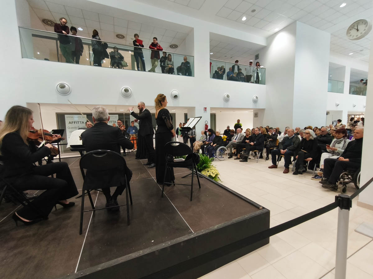 Un momento del concerto in BR2