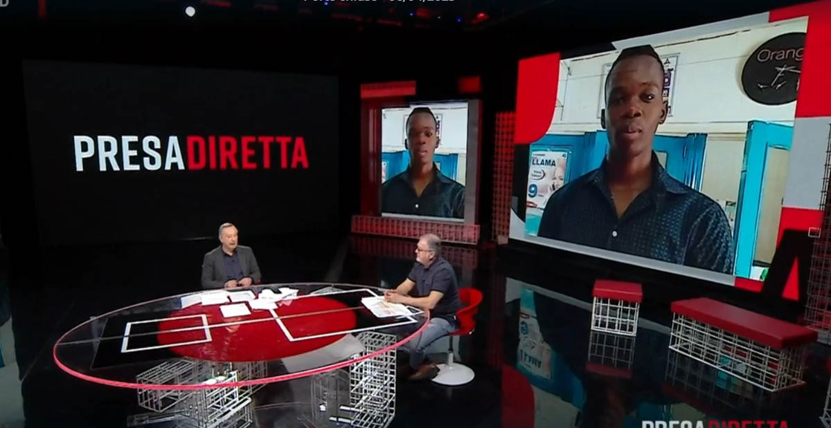 Presa Diretta - puntata Moussa Diarra - Fabio Anselmo