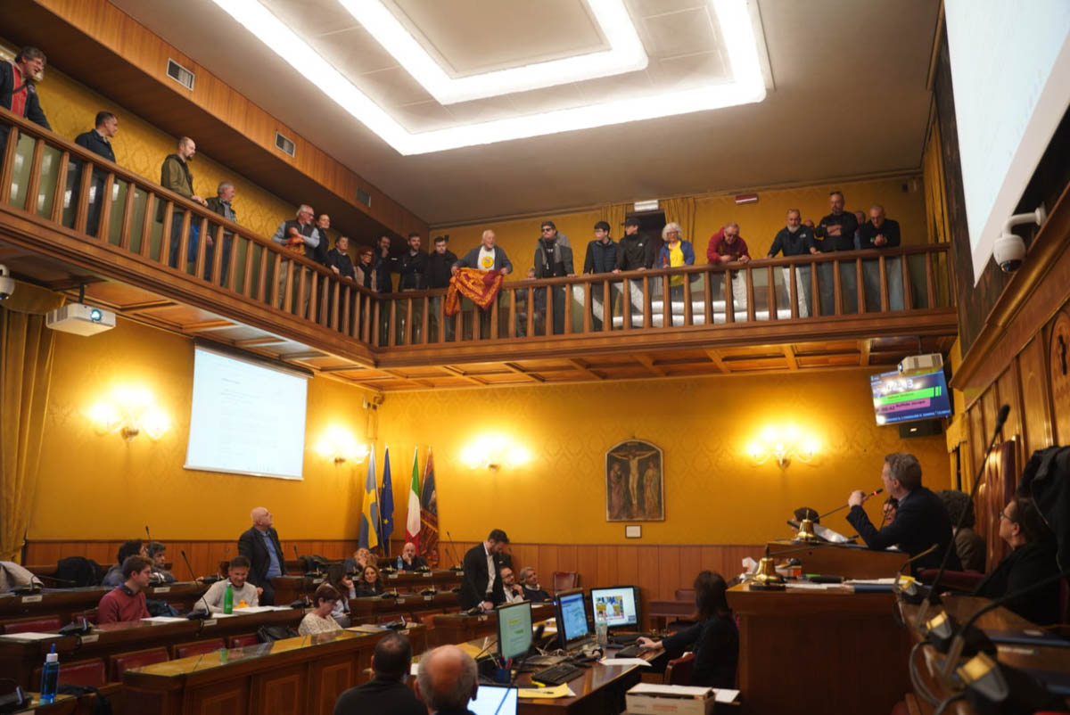Protesta Pasque Veronesi in consiglio comunale
