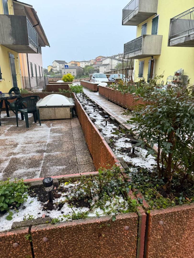 Tempesta Sant'Anna D'Alfaedo grandine lessinia