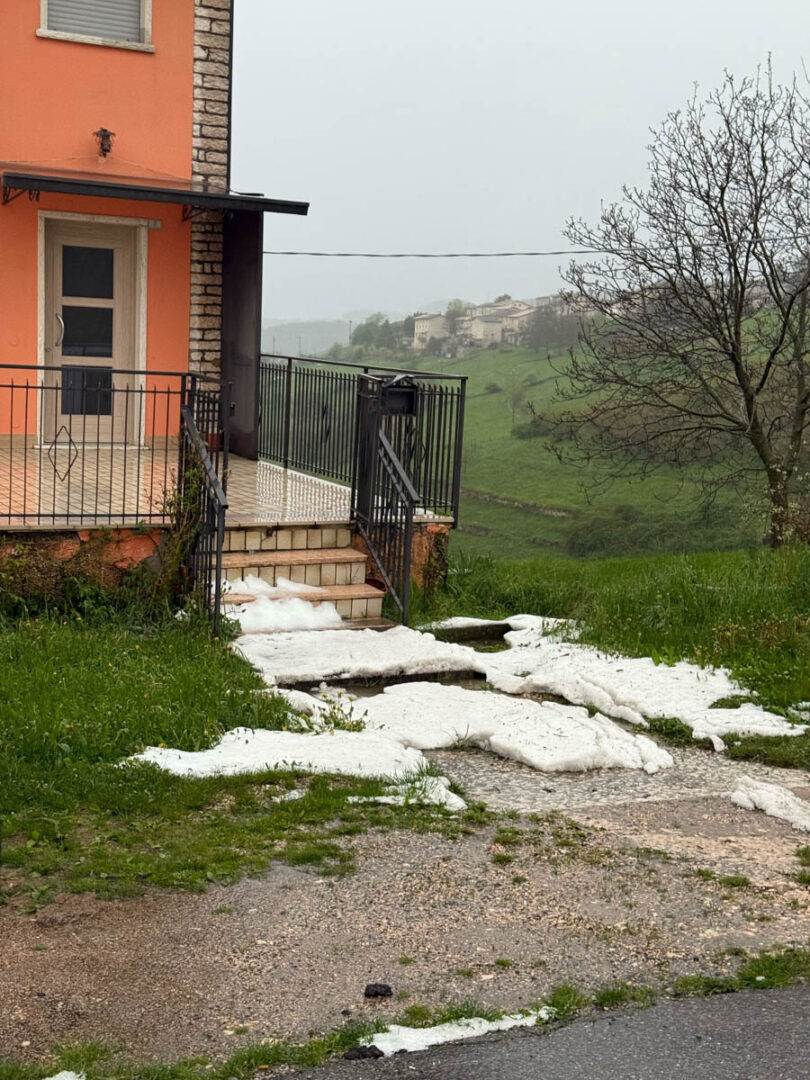 Tempesta Sant'Anna D'Alfaedo grandine lessinia