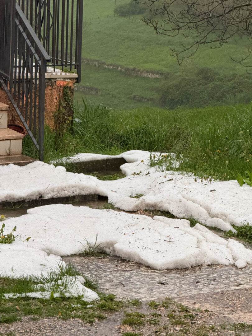 Tempesta Sant'Anna D'Alfaedo grandine lessinia