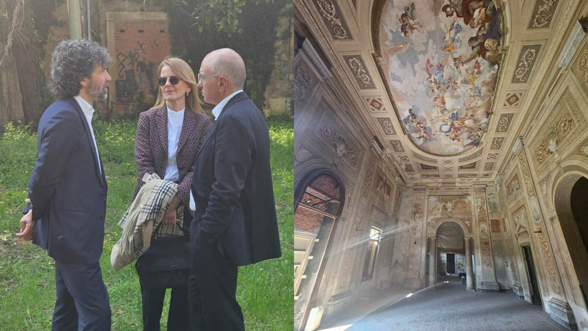 Sopralluogo a Villa Pullè