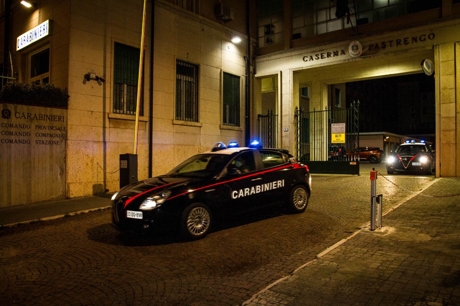 carabinieri rapina PAM