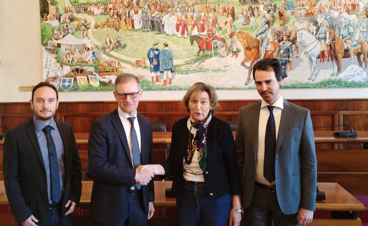 Da sinistra: Sartori, Gastaldello, Conti e Bottacini