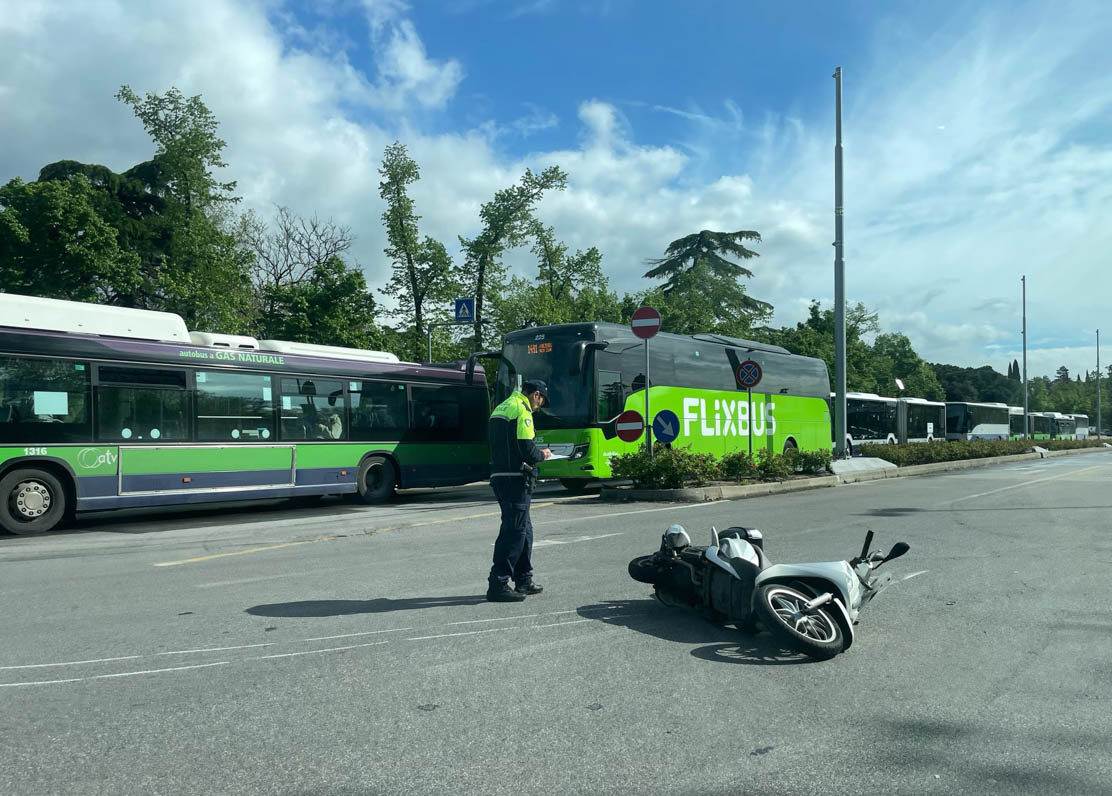 Viale Dal Cero Verona incidente