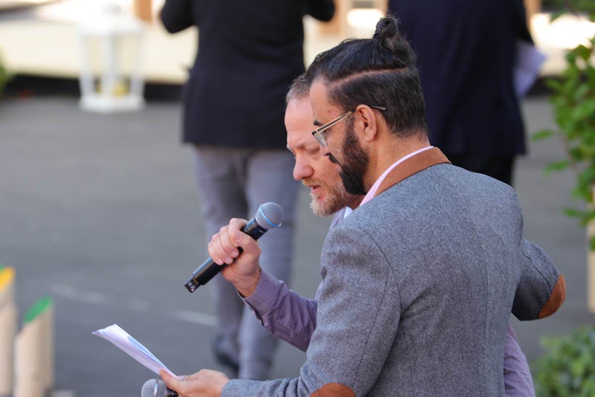 Aziz Abu Sarah e Maoz Inon ad Arena di pace 2024