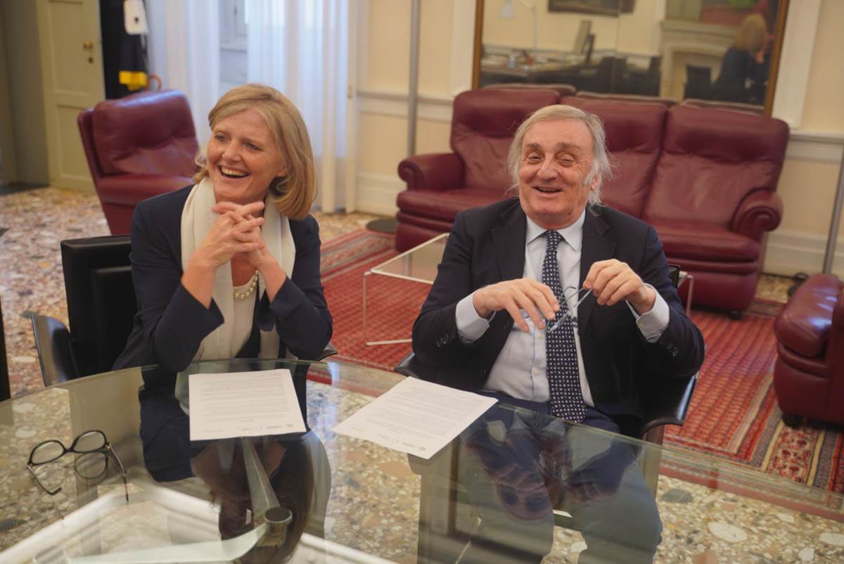 Chiara Leardini con Pier Francesco Nocini