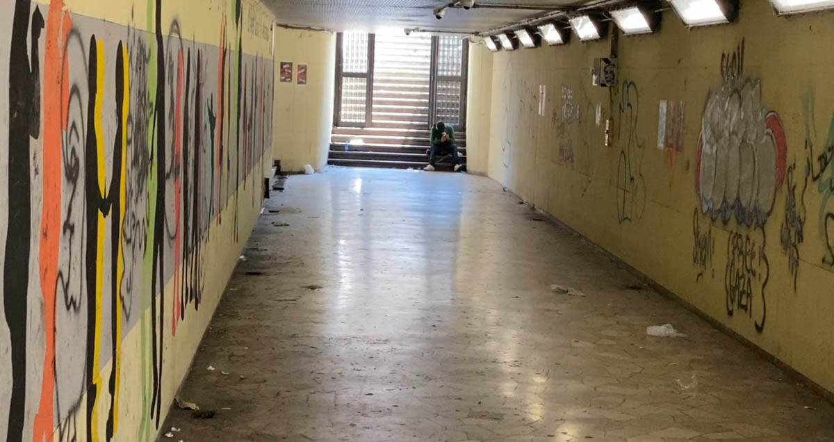 Degrado sottopasso Porta Vescovo