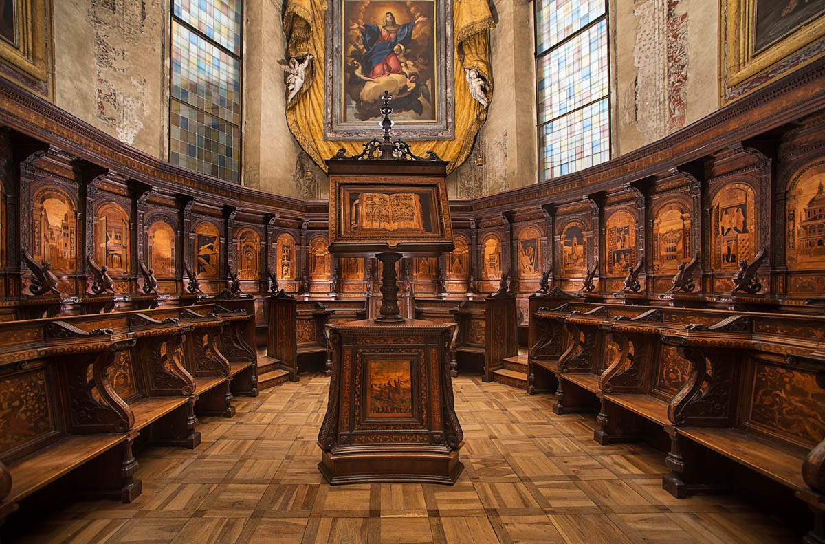 Fra' Giovanni da Verona_Sacrestia S. Maria in Organo 1