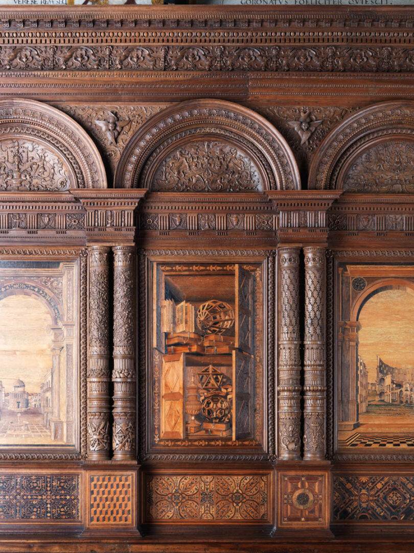 Fra' Giovanni da Verona - Sacrestia S. Maria in Organo