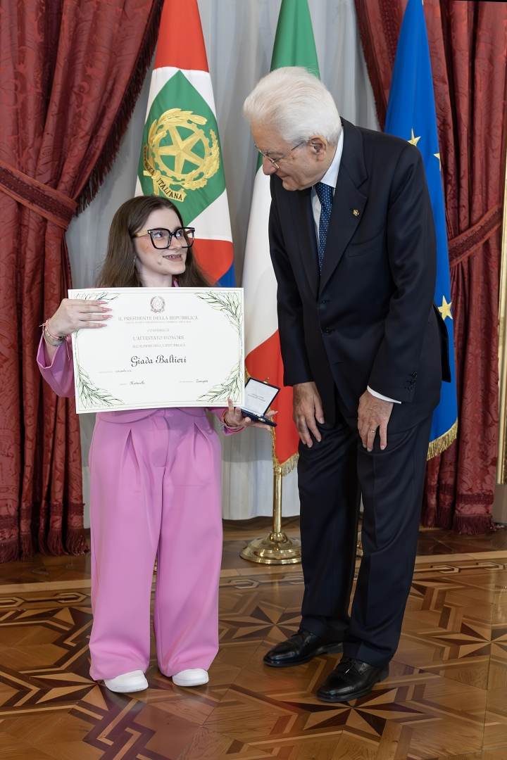 Giada Baltieri Sergio Mattarella