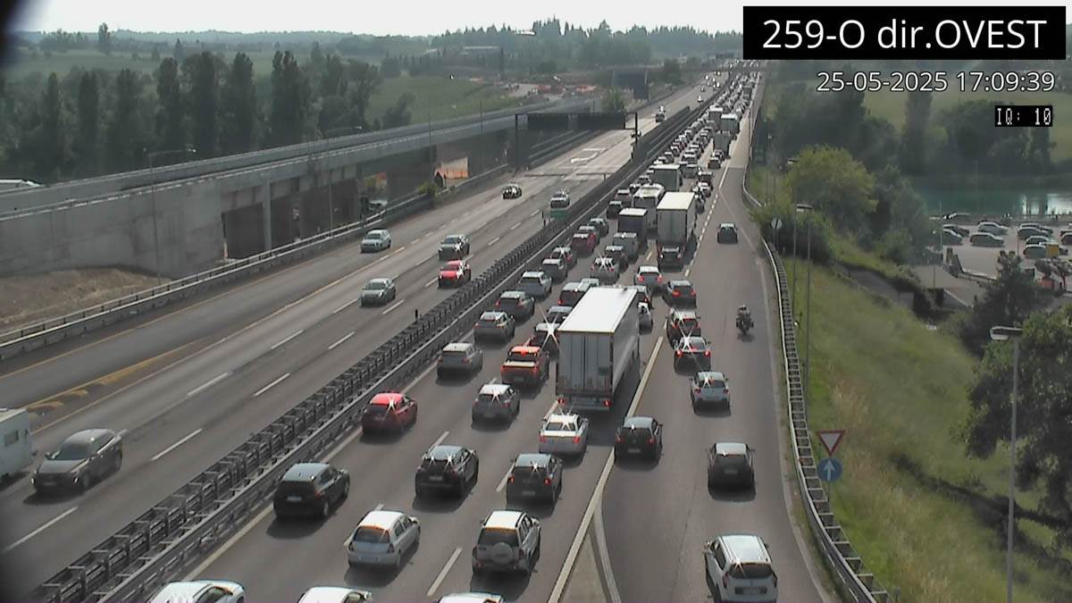 Incidente A4 domenica 25 maggio 2025