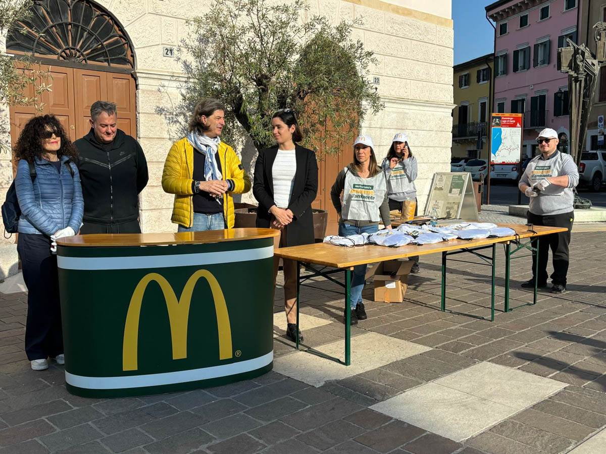 McDonalds rifiuti Bussolengo
