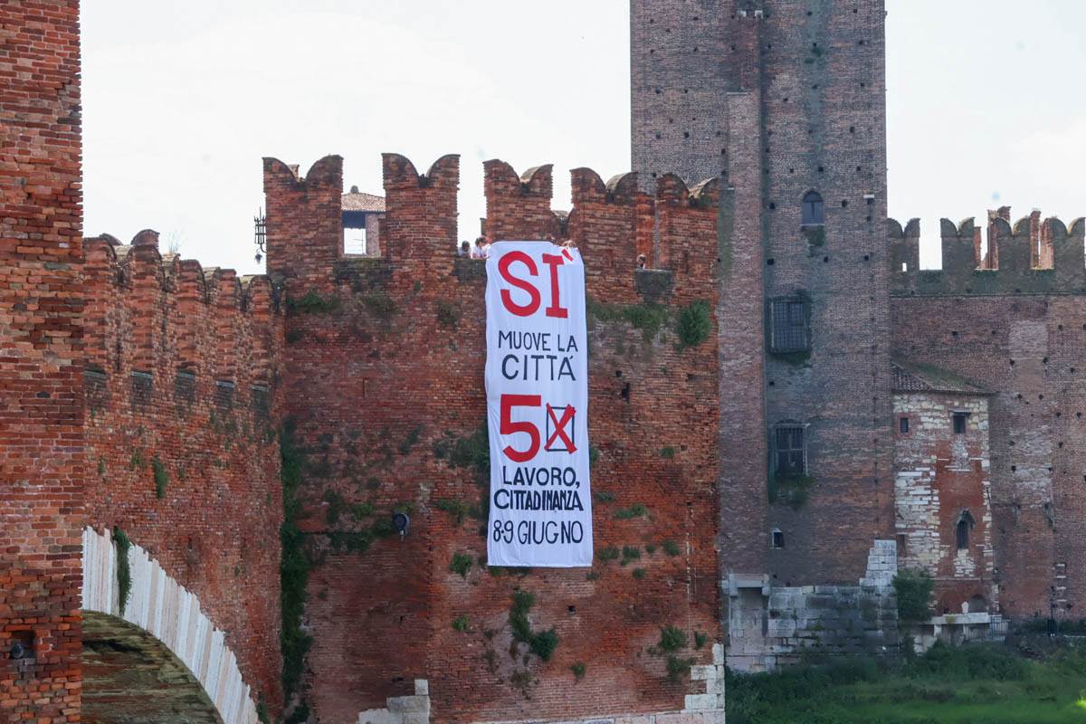 Referendum - manifesto ponte Castelvecchio