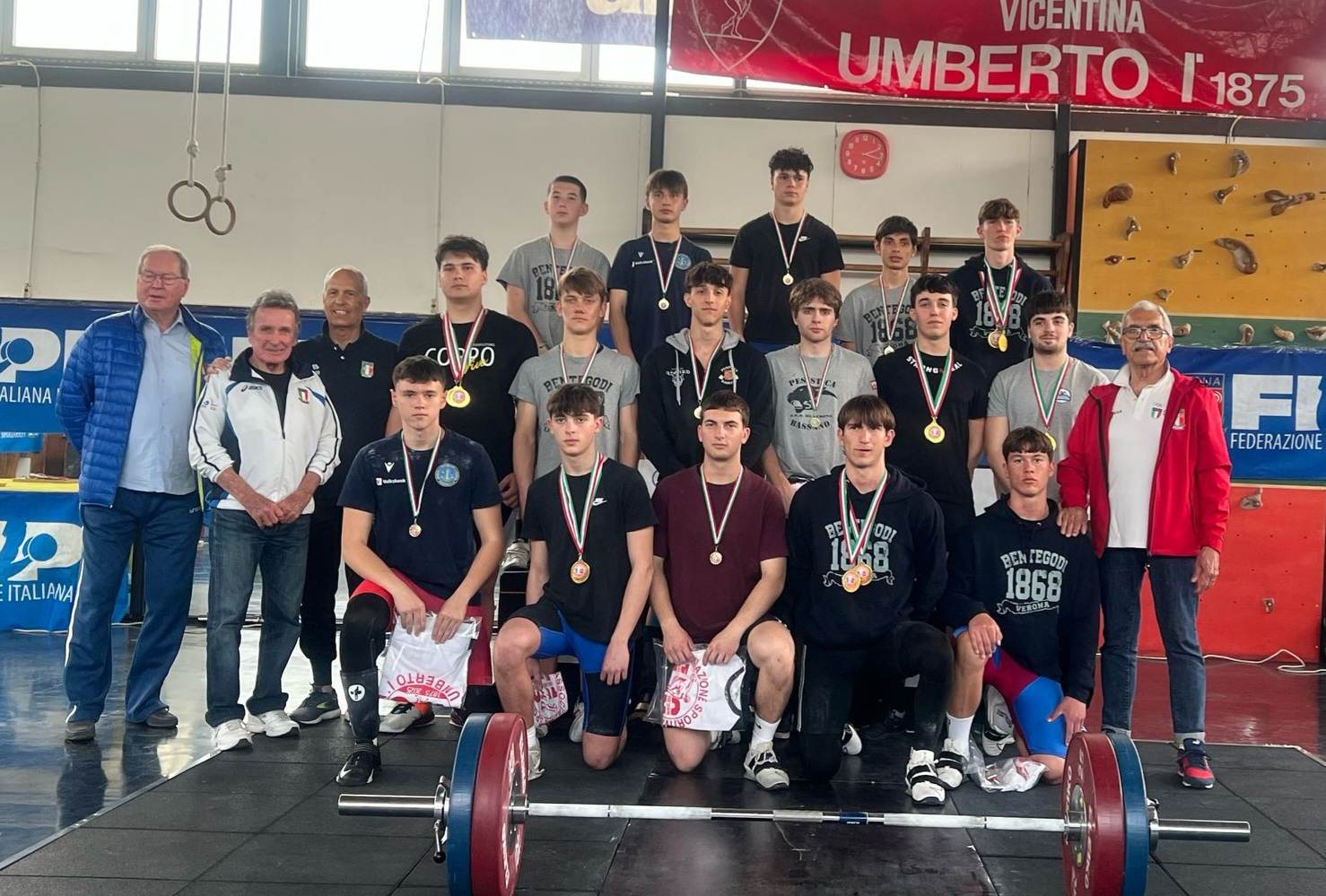 Regionali pesistica U 20 Vicenza Fondazione Bentegodi