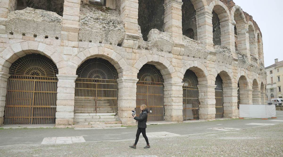 Rilievo Arena Castelvecchio 3D Collegio Geometri di Verona