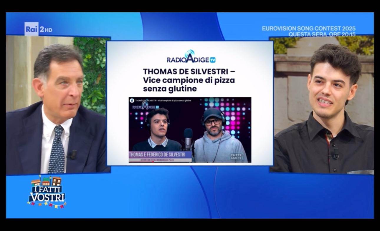 Thomas De Silvestri Radio Adige TV I fatti vostri