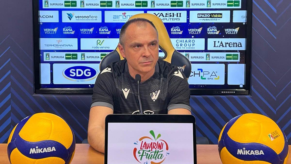 Verona Volley - coach Dario Simoni
