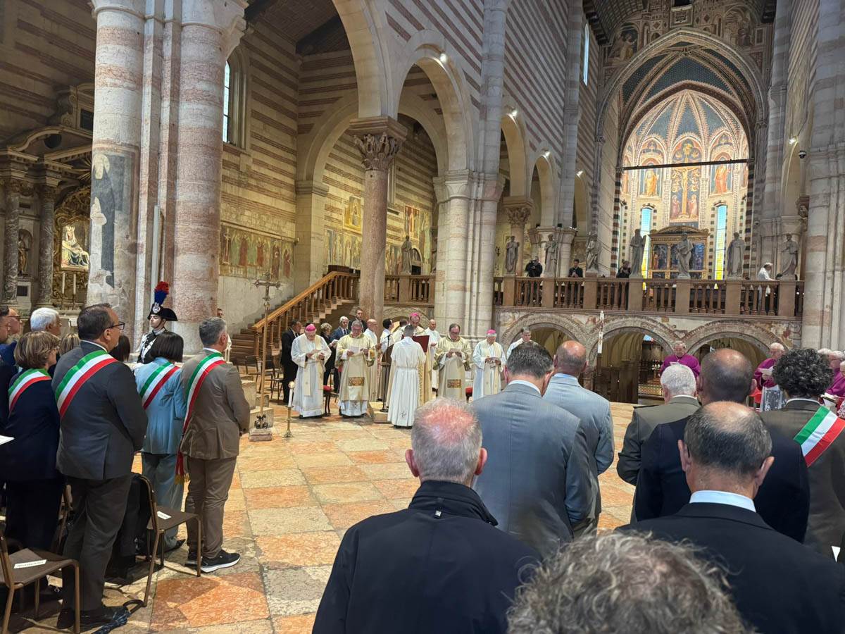 Vescovo di Verona Domenico Pompili: discorso alla città per San Zeno 2025