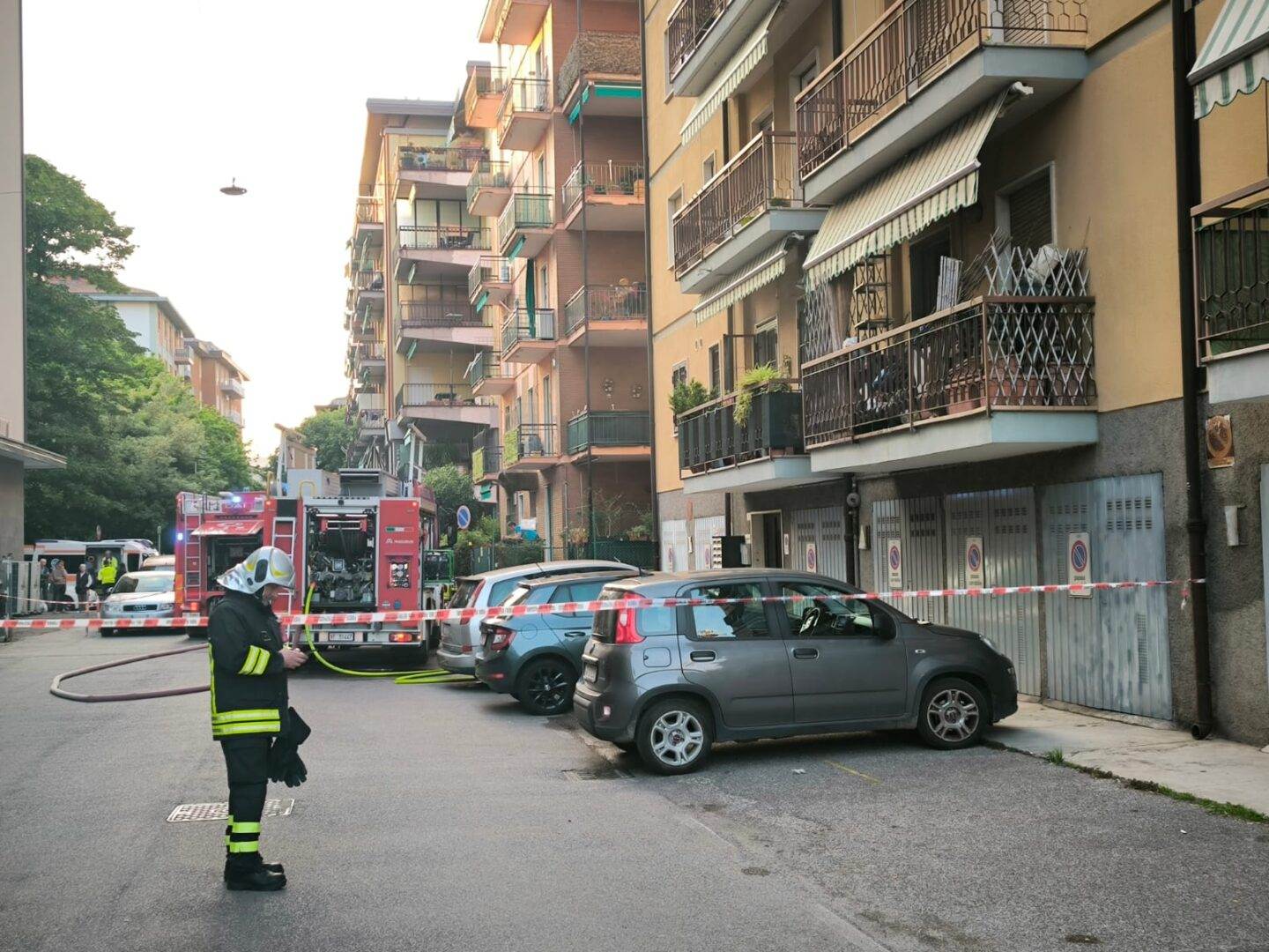 incendio via montanara