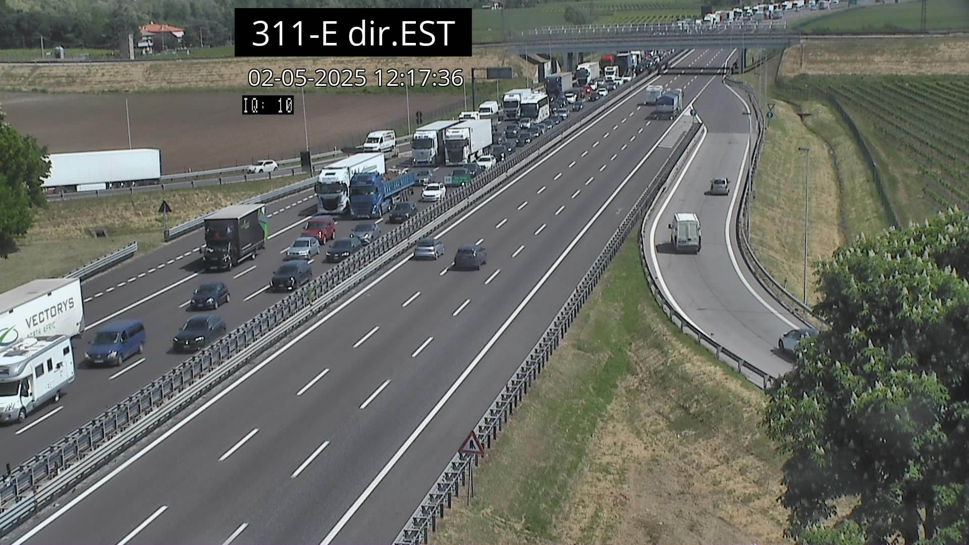 A4 incidente traffico coda autostrada