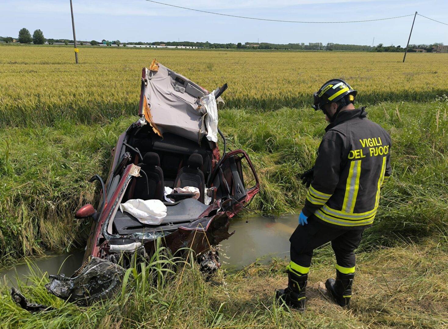 incidente mortale vigasio