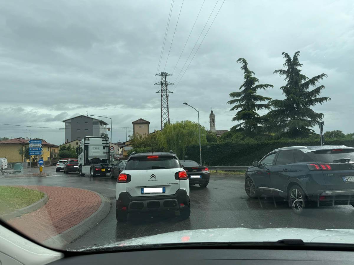 Traffico tangenziale Sud