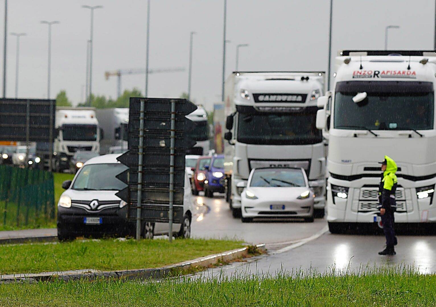 Traffico tangenziale Sud