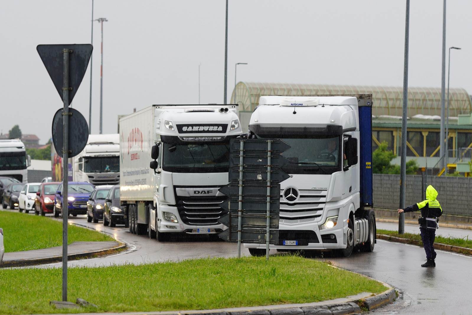 Traffico tangenziale Sud