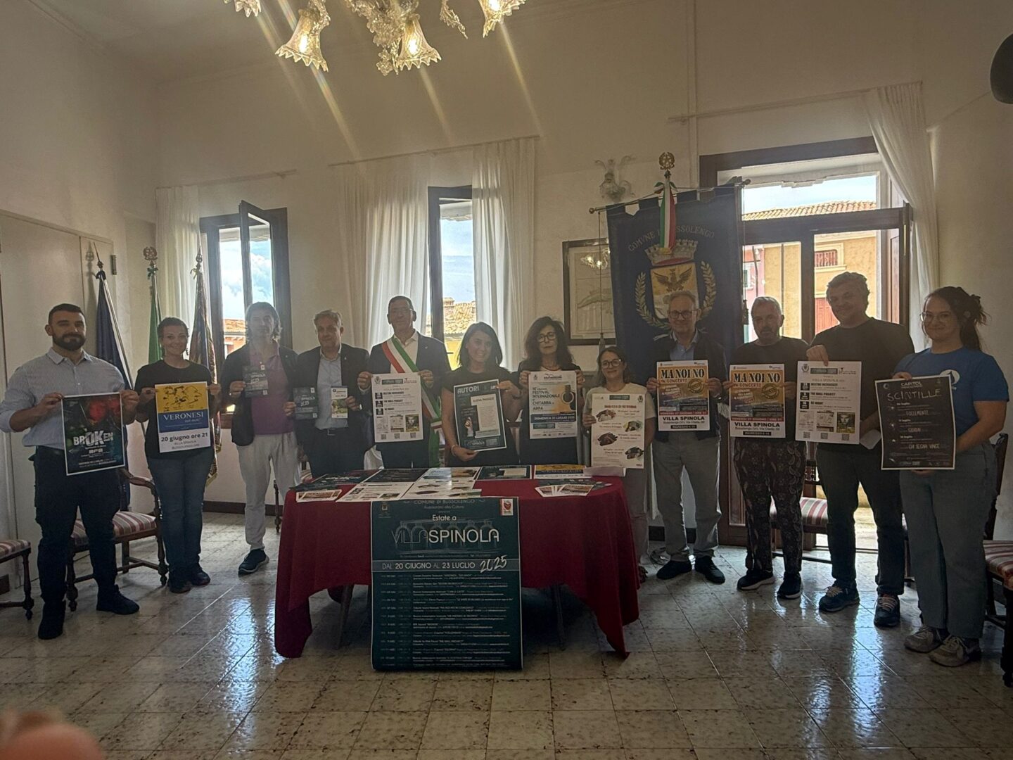 02. Da sinistra Arena, Cordioli, Amantia, Girelli, Brizzi, Iaquinta, Bin, Gasparini, Guidoni, Zanon, Ridolfi, Tommasini