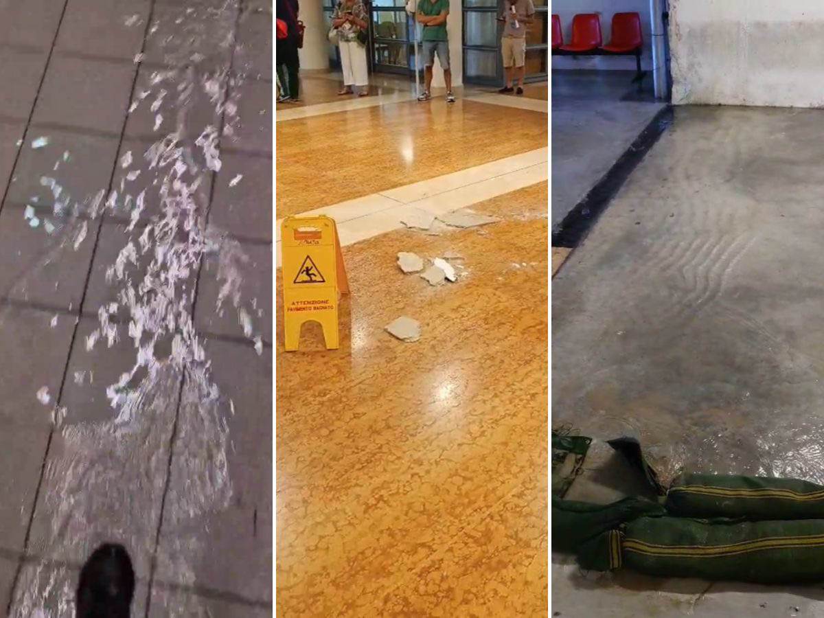 Allagamento ospedale Borgo Trento