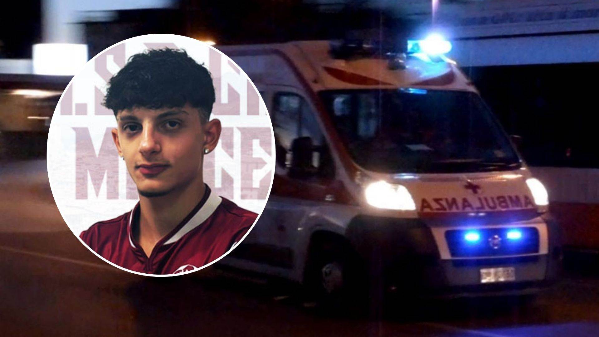 Nel tondo Davide Santia