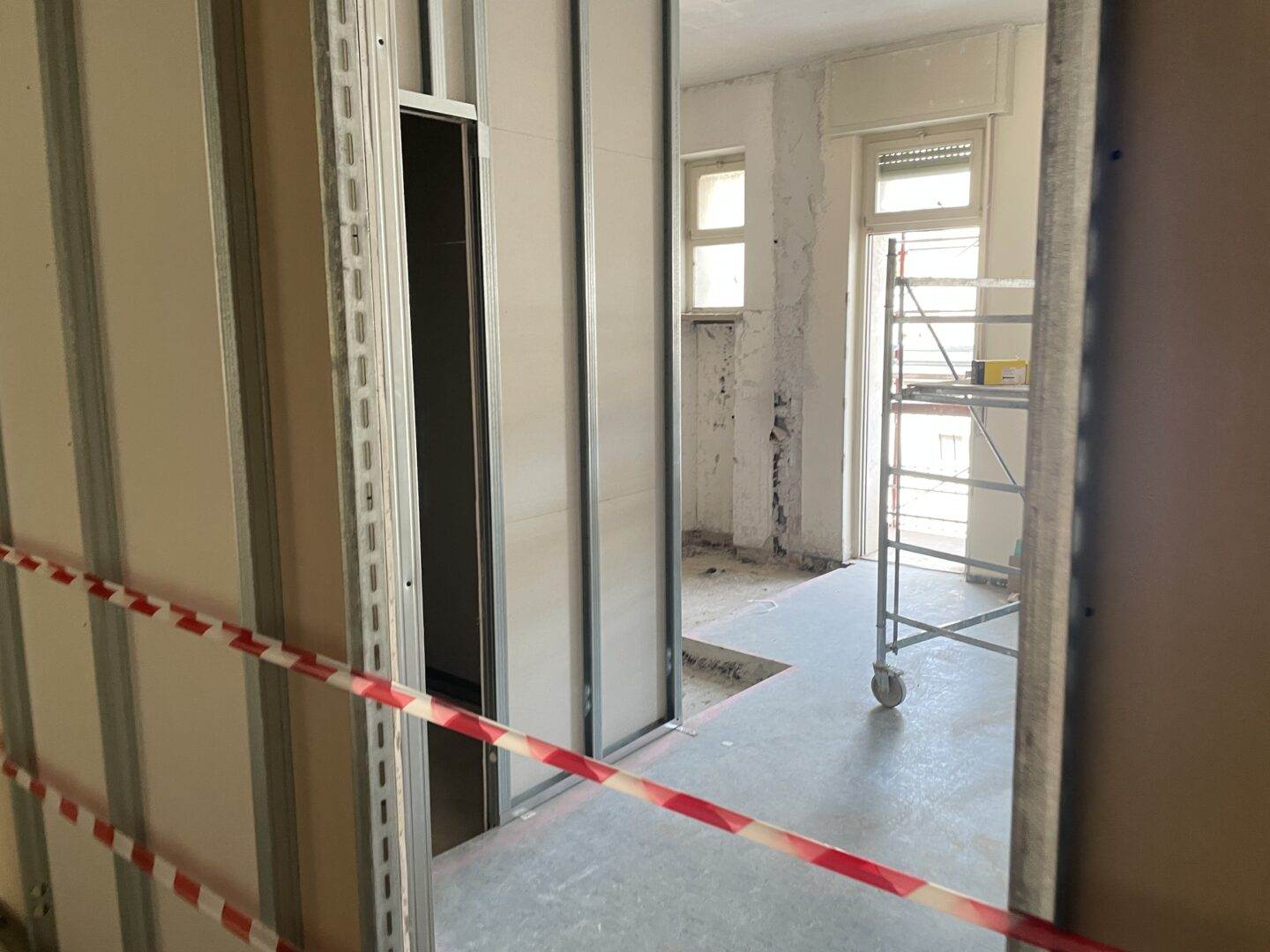 Cantiere ESU Verona Veronetta via Mazza studentato