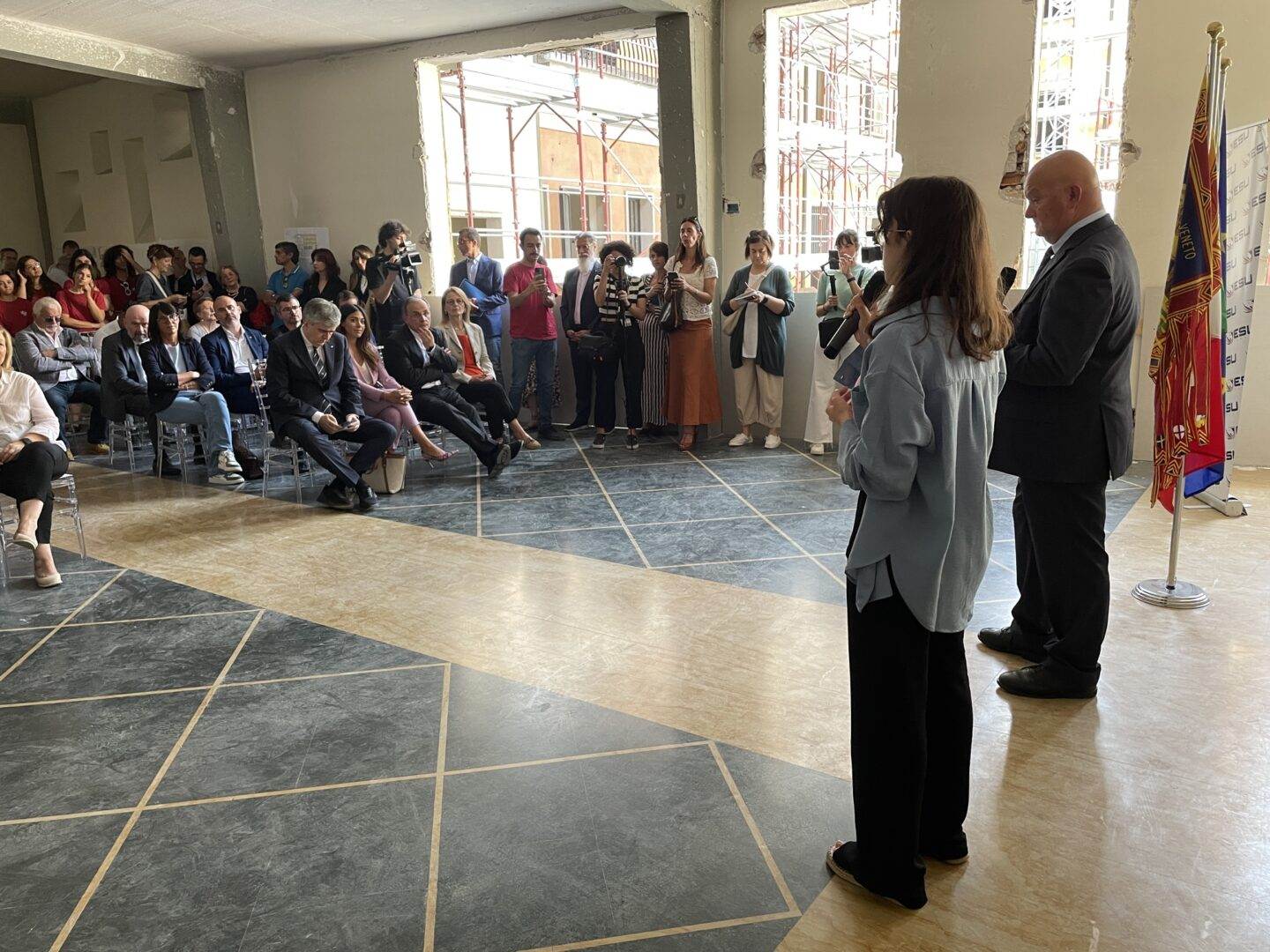 Cantiere ESU Verona Veronetta via Mazza studentato