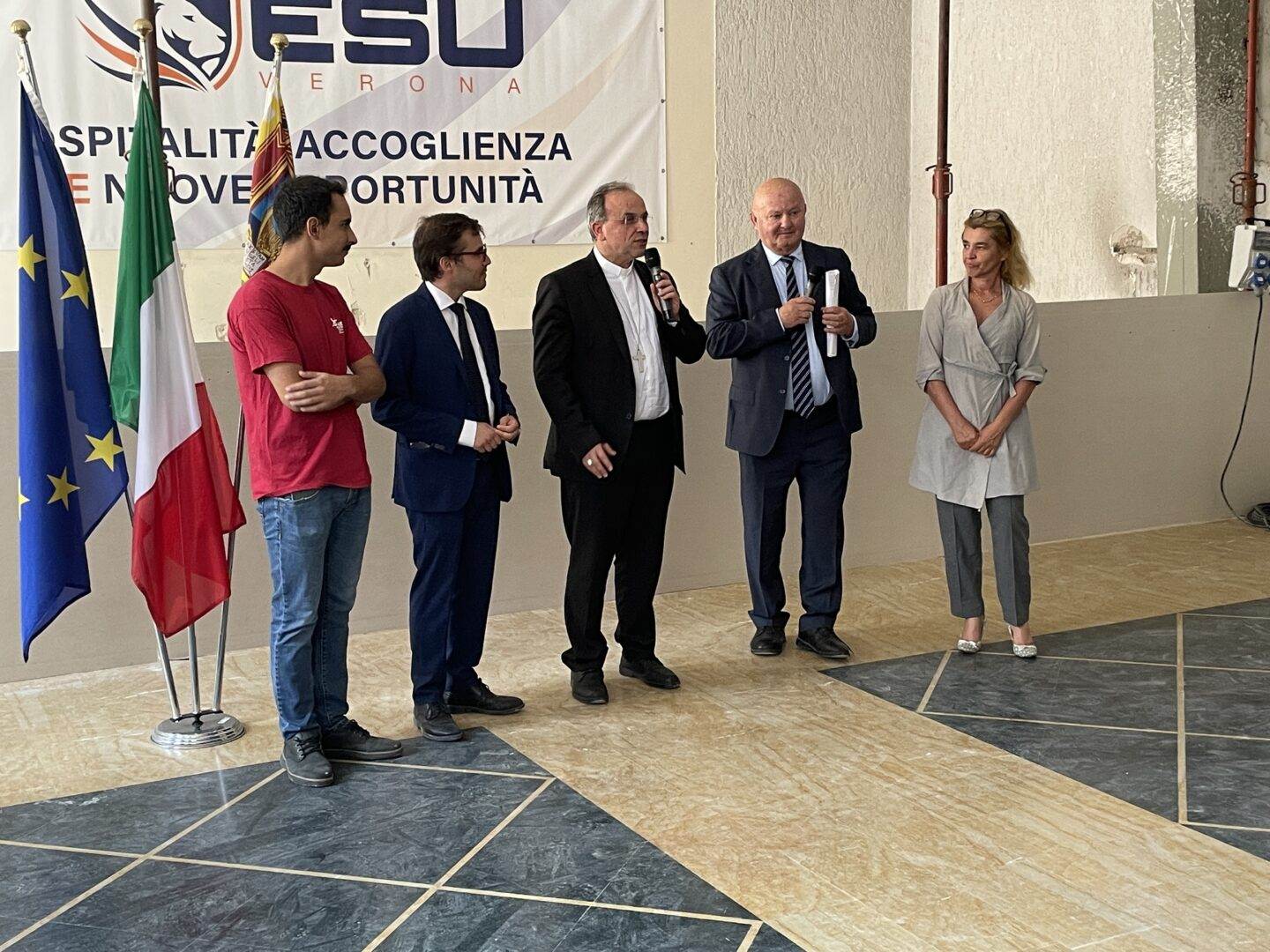 Cantiere ESU Verona Veronetta via Mazza studentato