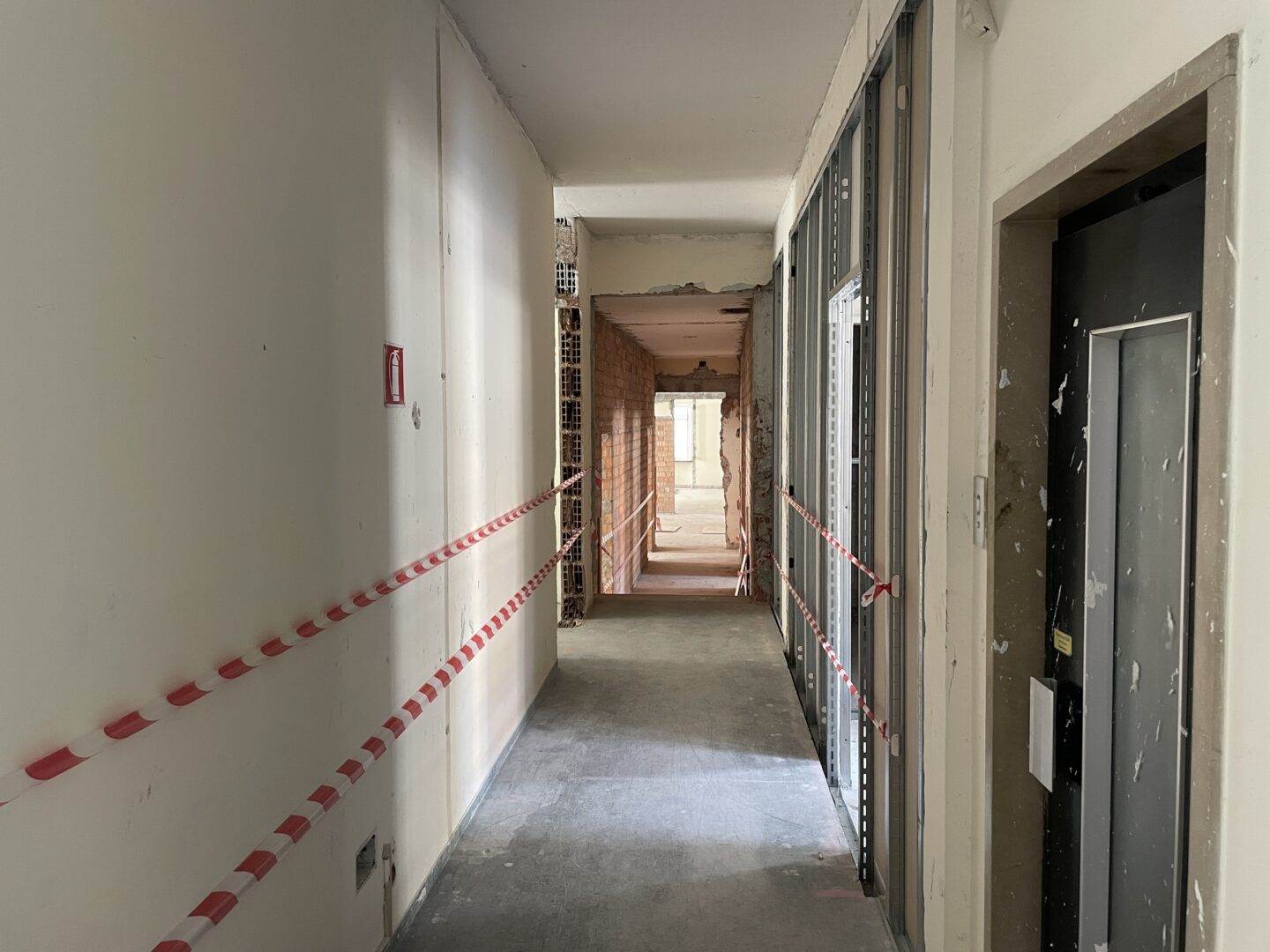 Cantiere ESU Verona Veronetta via Mazza studentato