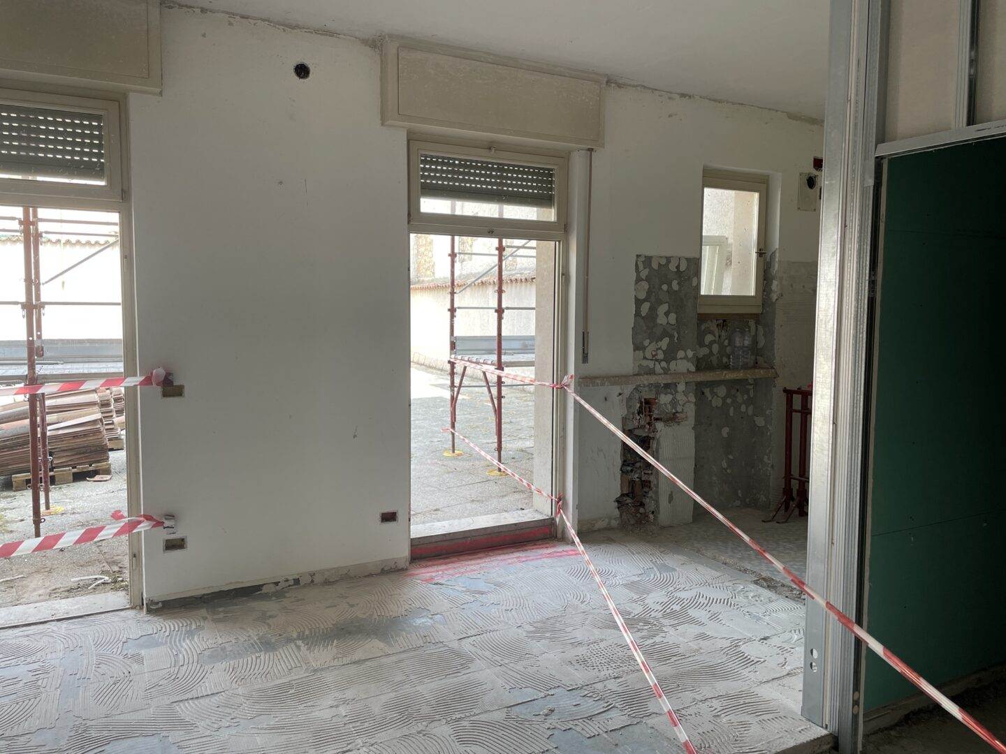 Cantiere ESU Verona Veronetta via Mazza studentato