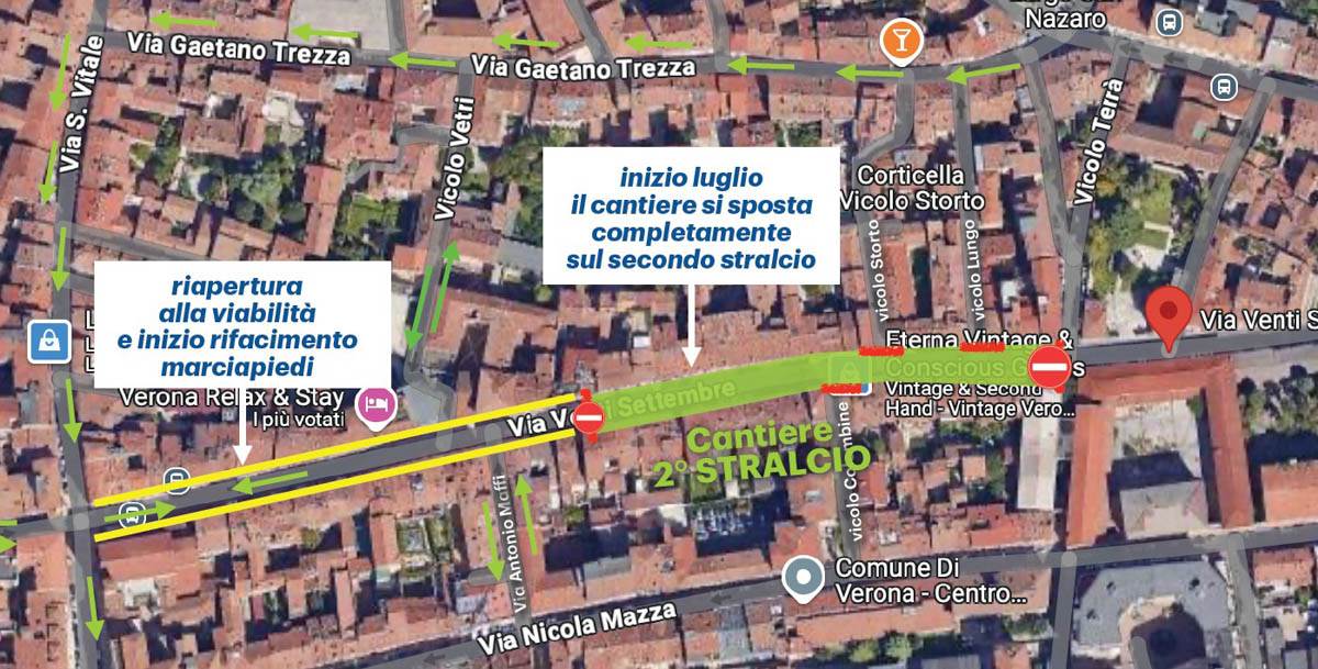 Cantiere Veronetta - secondo stralcio