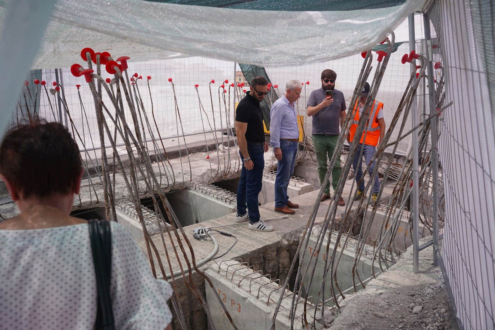 Cavalcavia viale Piave cantiere