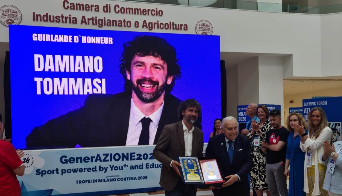 Damiano Tommasi Guirlande d'Honneur