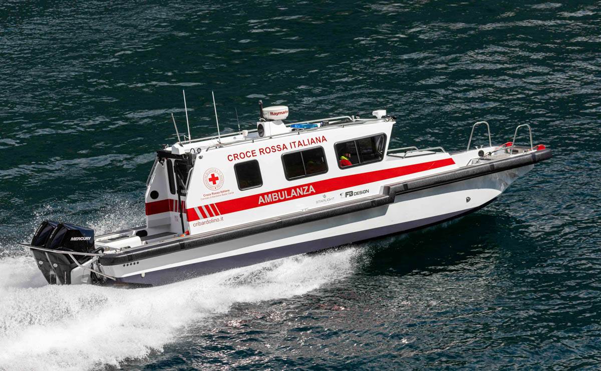 Idroambulanza Croce Rossa - Bardolino Lago di Garda