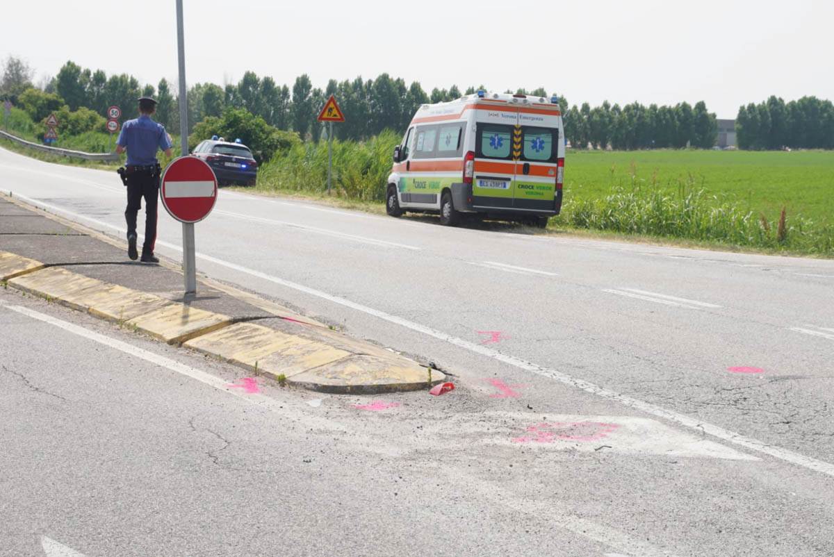 Incidente mortale fra Trevenzuolo e Roncolevà